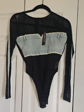 Maniere De Vior Body Suit